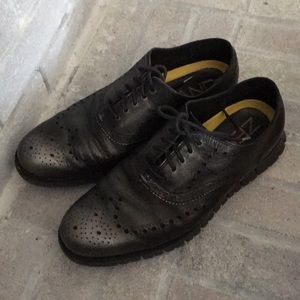 Men's Cole Haan ZeroGrand Black Wingtip Oxford